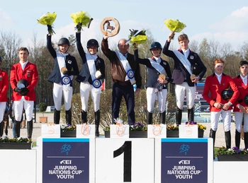 Team NAF win Junior Nations Cup in Opglabbeek, Belgium this afternoon